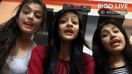 Three road types girls in sexy mood..