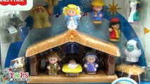 Portal de Belén Little People - Especial Navidad new Como realizar un Peppa Pig y George