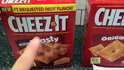 Cheez-It vs Cheese Nips Blind Taste Test