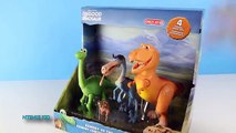 The Good Dinosaur NEW Toys Review with a Dinosaur Hunt Featuring Apatosaurus Arlo and Cave