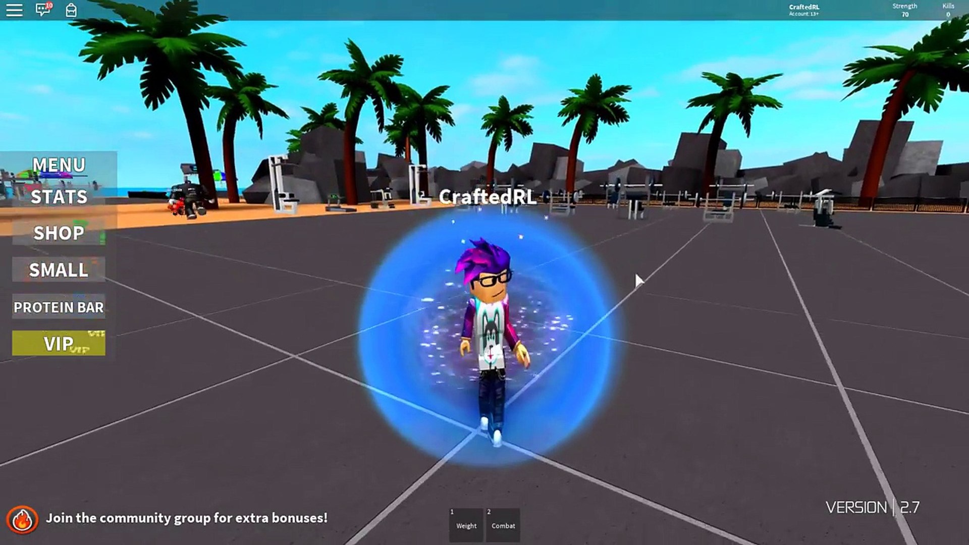 Defeating The Gym Bully In Roblox Video Dailymotion - denis roblox high school bully