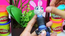 Disney Zootopia Giant Play Doh Surprise Eggs Nick Wilde Officer Judy Hopps Mystery Minis S