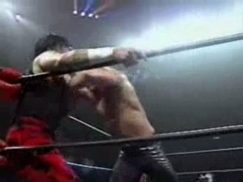 Aj styles vs senshi vs jerry lynn vs psicosis part 1