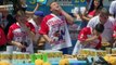 Hot Dog Eating Contest - Man eats 72 hot dogs in 10 minutes - BBC News-ippjx5hQfco