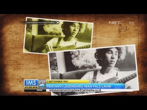 Today's History 3 September 1961, Iwan Fals Lahir -IMS