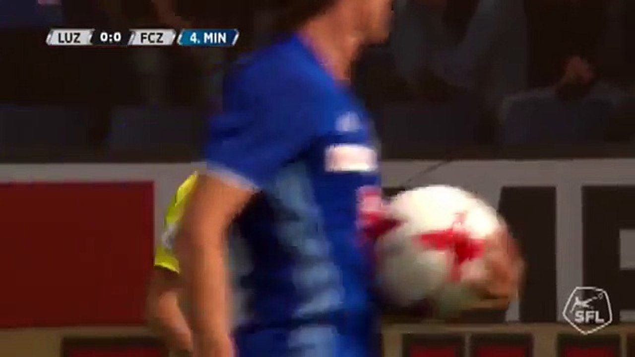 Luzern 1:0 Zürich (Swiss Super League 27 August)
