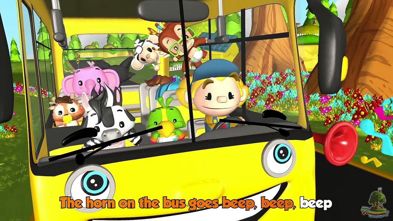 Wheels on the Bus - Yellow Wheels on the Bus - Songs for Kids by Little Treehouse