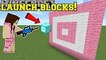 PopularMMOs Minecraft  BLOCK LAUNCHERS!!! (SHOOT ANY BLOCKS!!!) Mod Showcase