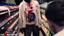 Funny Scary Pranks The Walking Dead and Elevator Zombie Prank new New Funny Videos new E