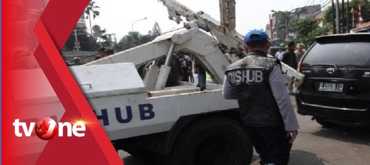 Parkir Liar, Petugas Kembali Merazia Kendaraan Pribadi dan Angkutan Umum