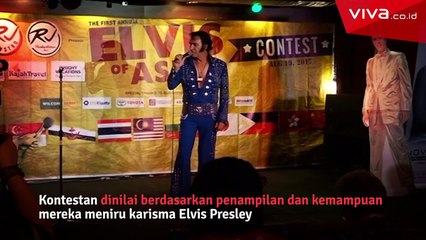 Lomba Mirip Elvis Presley Dari Asia