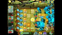 Plants vs. Zombies 2 - Lost City Temple Of Bloom Hardest Endless Waves! (PVZ 2)