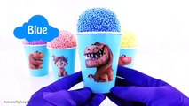 Disney Jr. Frozen Spiderman Mickey Mouse Club Good Dinosaur Ice Cream Clay Foam Snow Cone