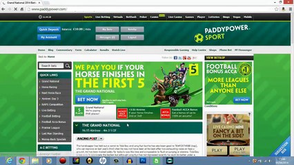 My Grand National Bets w/PaddyPower