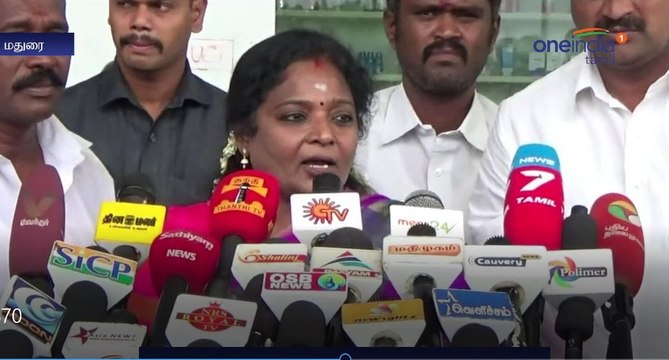 நாஞ்சில் சம்பத்தை கட்சி தலைமை கண்டிக்கவேண்டும்-தமிழிசை ஆவேசம்-வீடியோ