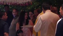 Aishwarya Rai Bachchan With Daughter Aaradhya And Family At Mukesh Ambani Ganpati Celebration 2017