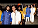 Shah Rukh Khan At Mukesh Ambani's Grand Ganpati Celebrations