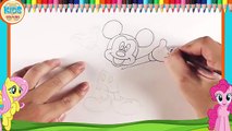 Canal Sorteo dibujo para cómo Niños lecciones ratón para mickey disney