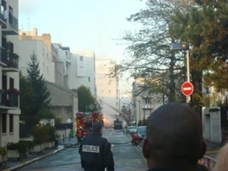 Explosion à Bondy