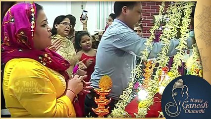 Bharti Singh Evening Ganpati Visarjan & Aarti  GANESH CHATURTHI 2017