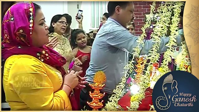 Bharti Singh Evening Ganpati Visarjan & Aarti GANESH CHATURTHI 2017