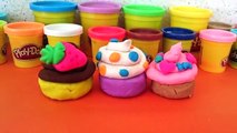 Плей до Пластилин капкейк с сюрпризом для детей (Play Doh Cupcakes with surprise)