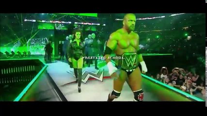 Roman reigns vs Triple H world heavyweight championship full match- wwe raw 27-8_HIGH