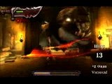 GOD OF WAR CHAINS OF OLYMPUS psp bossfight