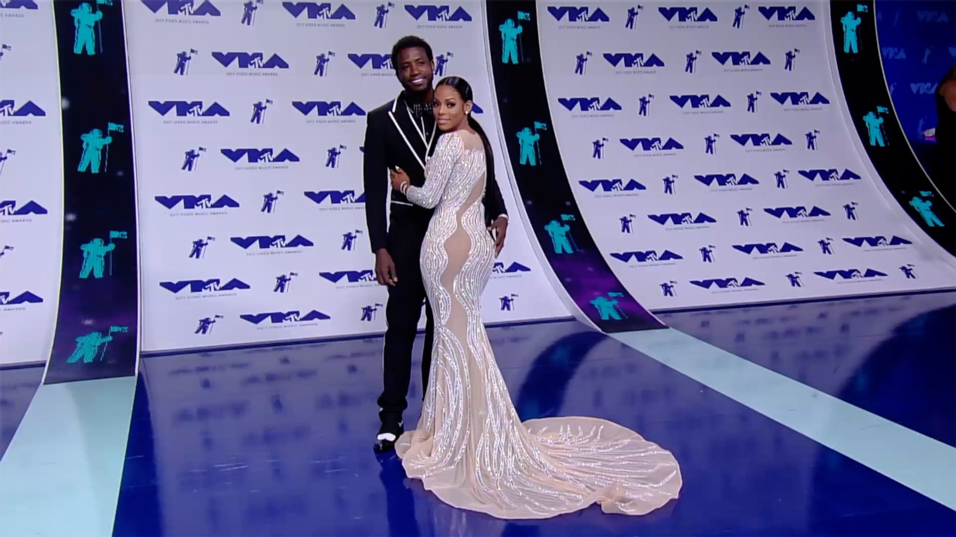 Gucci Mane And Keyshia Ka'Oir Serve Consistency On The VMA's Red Carpet