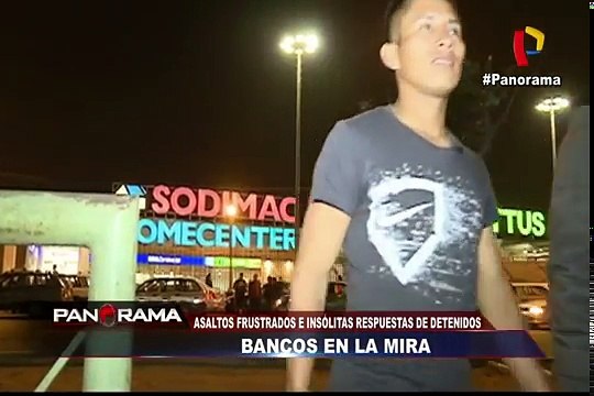 Asaltos frustrados a bancos: las insólitas respuestas de los detenidos