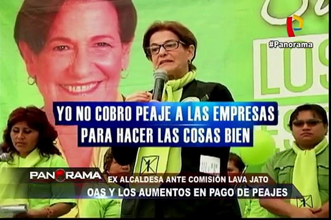 Susana Villarán: OAS y los aumentos en el pago de peaje