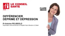 Différencier déprime et dépression