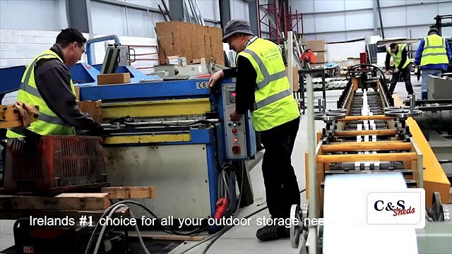 C&S Sheds - Steel Garden Sheds Ireland