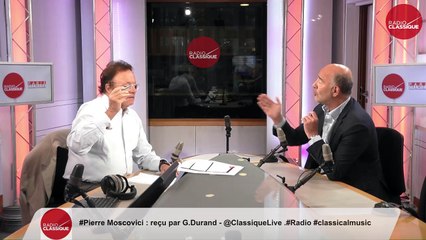 "La réponse de Jean-Luc Mélenchon est nationaliste. La gauche ce n'est pas ça" Pierre Moscovici (28/08/2017)