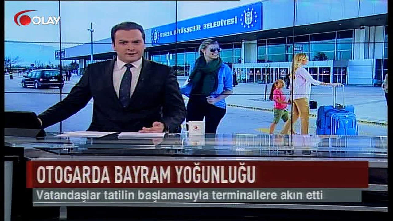 Otogarda bayram yoğunluğu (Haber 27 08 2017)