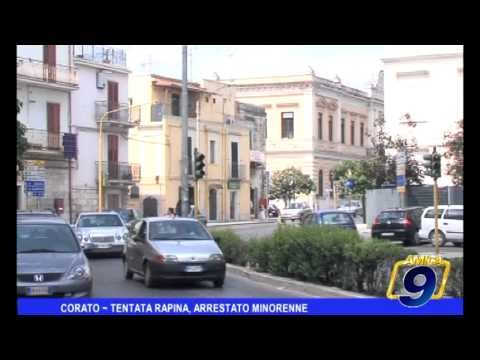 CORATO TENTATA RAPINA ARRESTATO MINORENNE