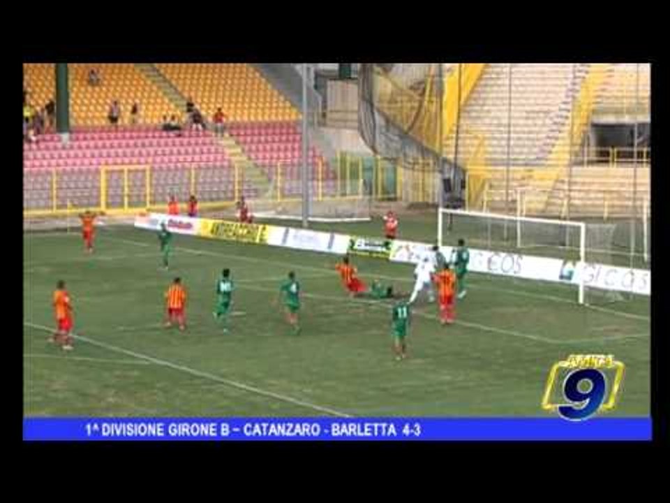 Catanzaro - Barletta 4-3 | Prima Divisione Lega Pro 1^ Giornata 2012/2013