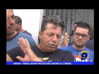 Andria | Senza lavoro protestano davanti al Comune