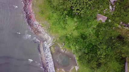 富津岬　東京湾第一海堡 空撮（DJI Mavic pro）