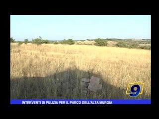 Interventi di pulizia per il parco dell'Alta Murgia