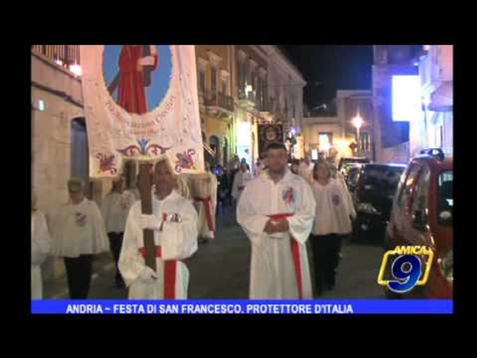 Andria | Festa di San Francesco, protettore d'Italia