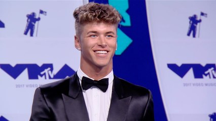 Nate Garner 2017 Video Music Awards Red Carpet