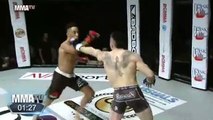 MMA : il chambre son adversaire et fini par le payer et se ridiculiser