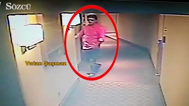 Vatan Şaşmaz'ın otele ve odaya giriş görüntüleri ortaya çıktı