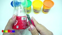Super Coca Cola Play Doh Rainbow Learn Colors Finger Family Nursery Rhymes Songs for Kids
