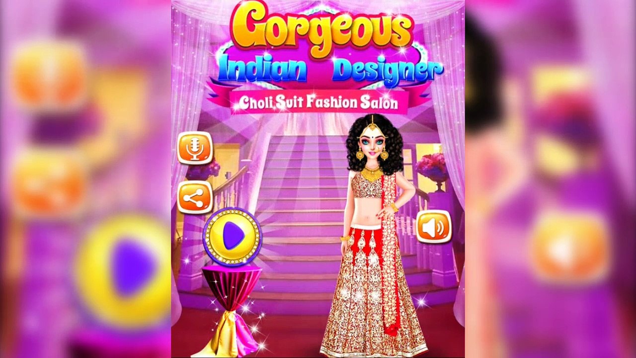Gorgeous Indian Designer Choli Suit Fashion Salon