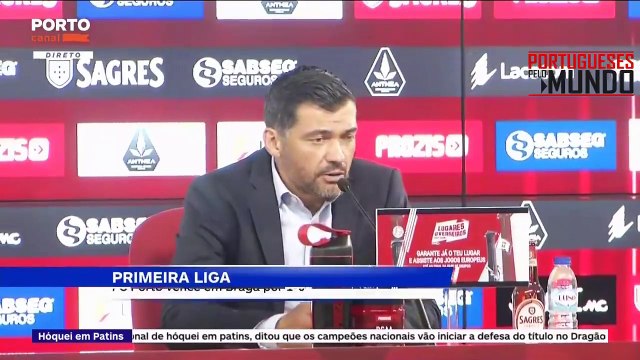 Conferencia Imprensa - SC Braga x FC Porto