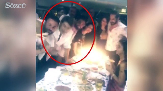 Vatan Şaşmaz, Aker'in yeğeni Dora ile ölmeden üç gün önce doğum günü partisinde