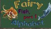 Dessin animé Fée poisson pour enfants garderie partie rimes chansons Alphabet abc 1 enfants / fs