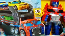 Transformers Rescue Bots Energize Optimus Prime Rescue Trailer Playskool Heroes - Toy Revi